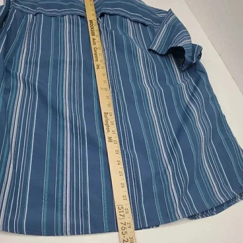 Eddie Baur Vented Short Sleeve Shirt Men's Size Large - Picture 6 of 6